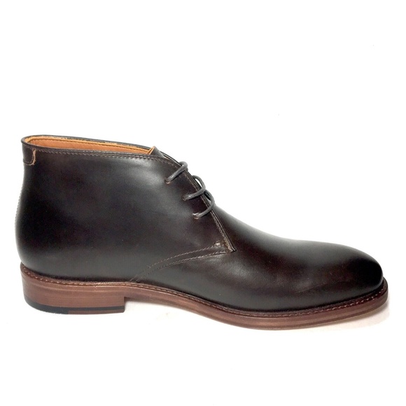 Gordon Rush Austin Chukka Espresso Brown Leather Men's Boots Size 10M